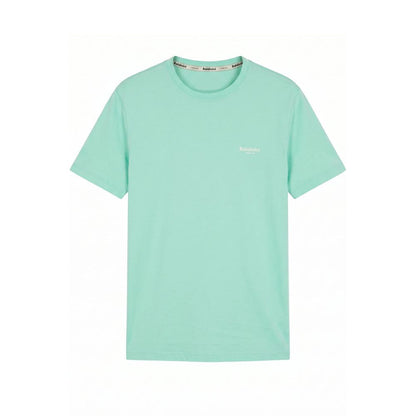 Green Cotton Men T-Shirt