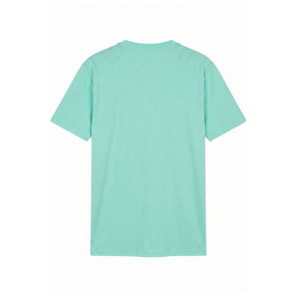 Green Cotton Men T-Shirt