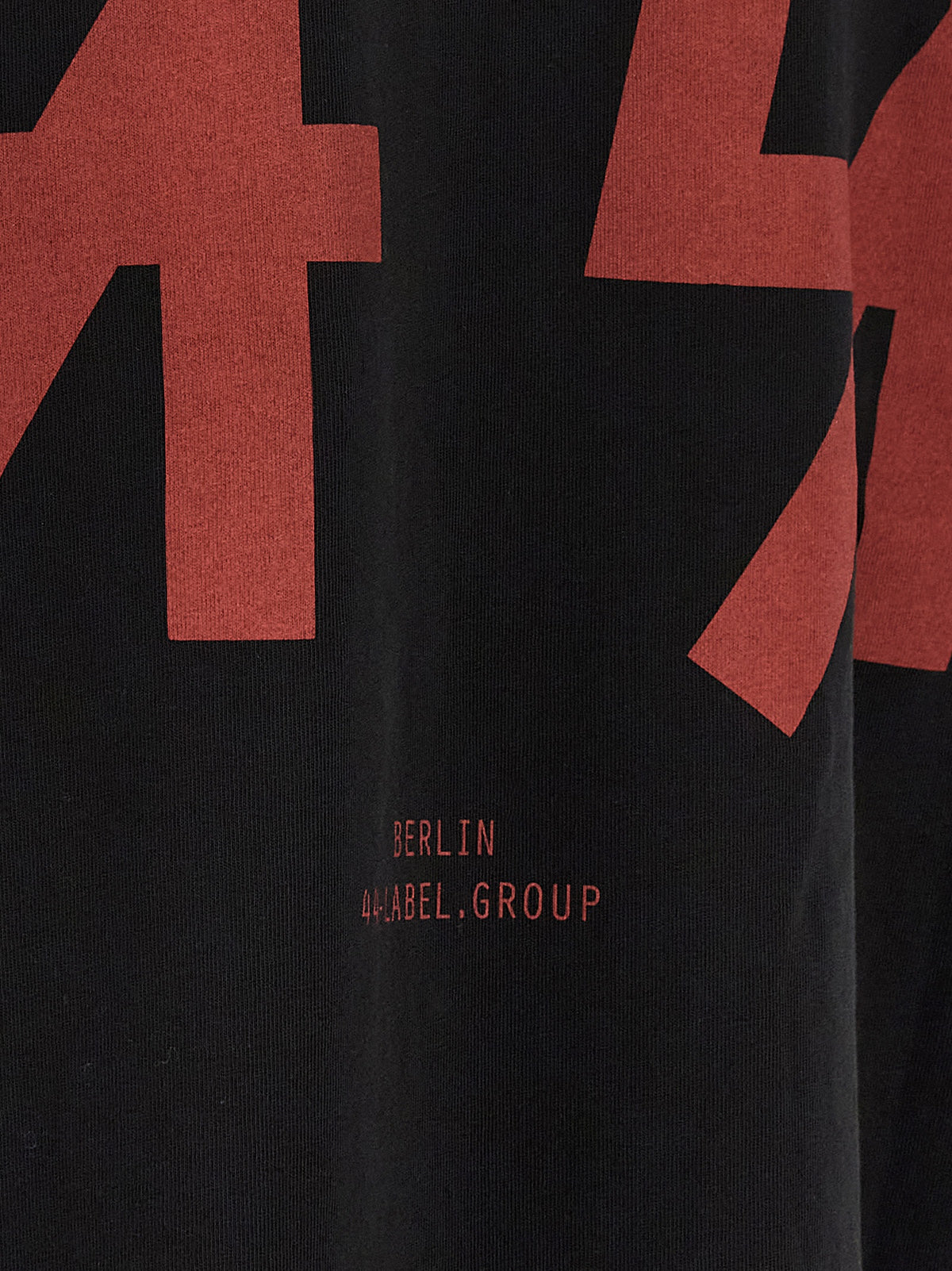 Black Cotton T-Shirt