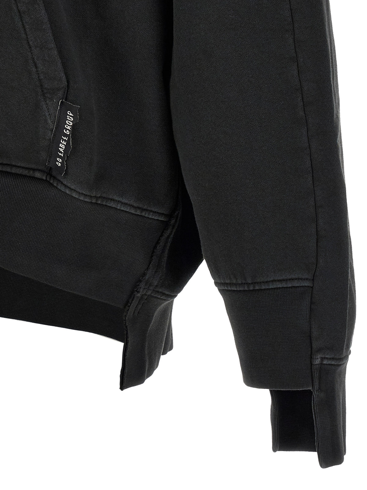 Black Cotton Sweatshirt