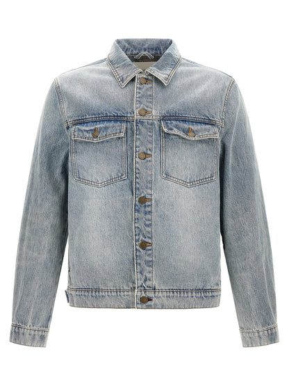 Blue Cotton Denim Jacket