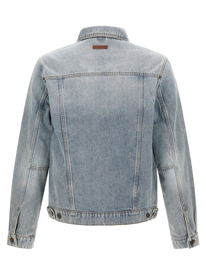 Blue Cotton Denim Jacket