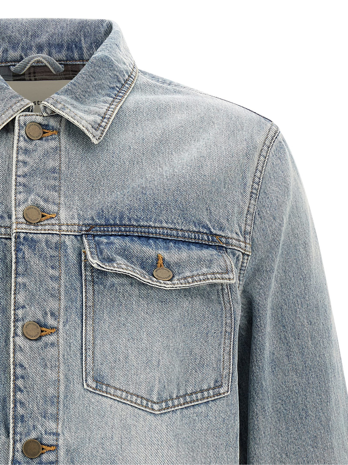 Blue Cotton Denim Jacket