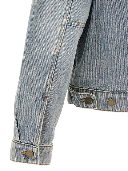 Blue Cotton Denim Jacket