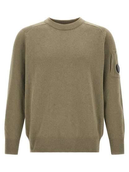 Bicolor Wool Cardigan
