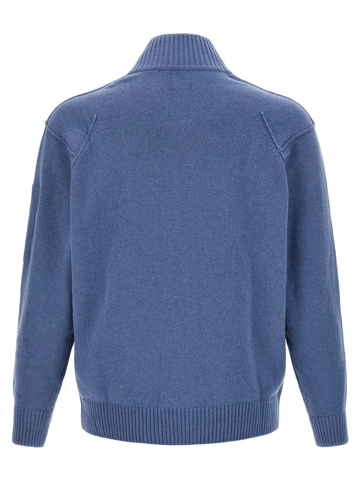 Blue Wool Cardigan