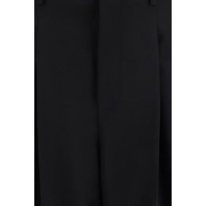 Black Wool Oves Aries Dress Pants