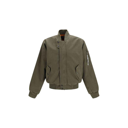 Bicolor Nylon Bomber