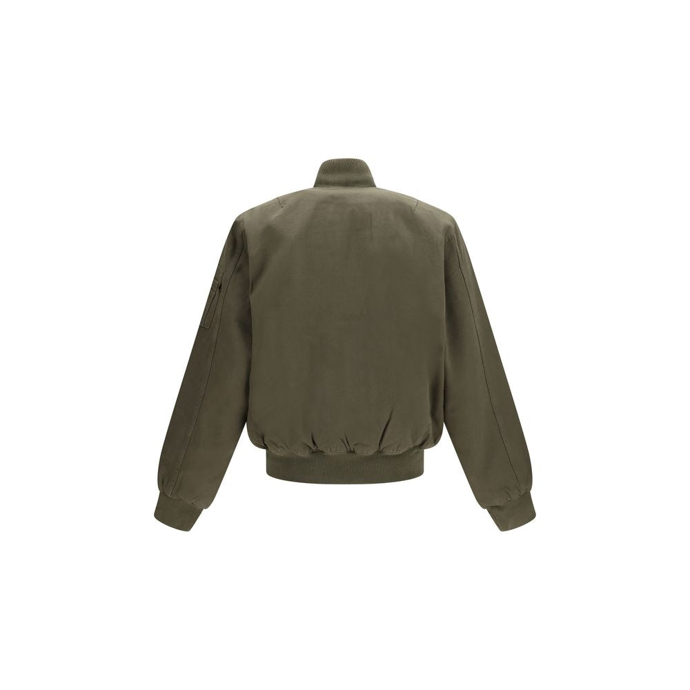 Bicolor Nylon Bomber
