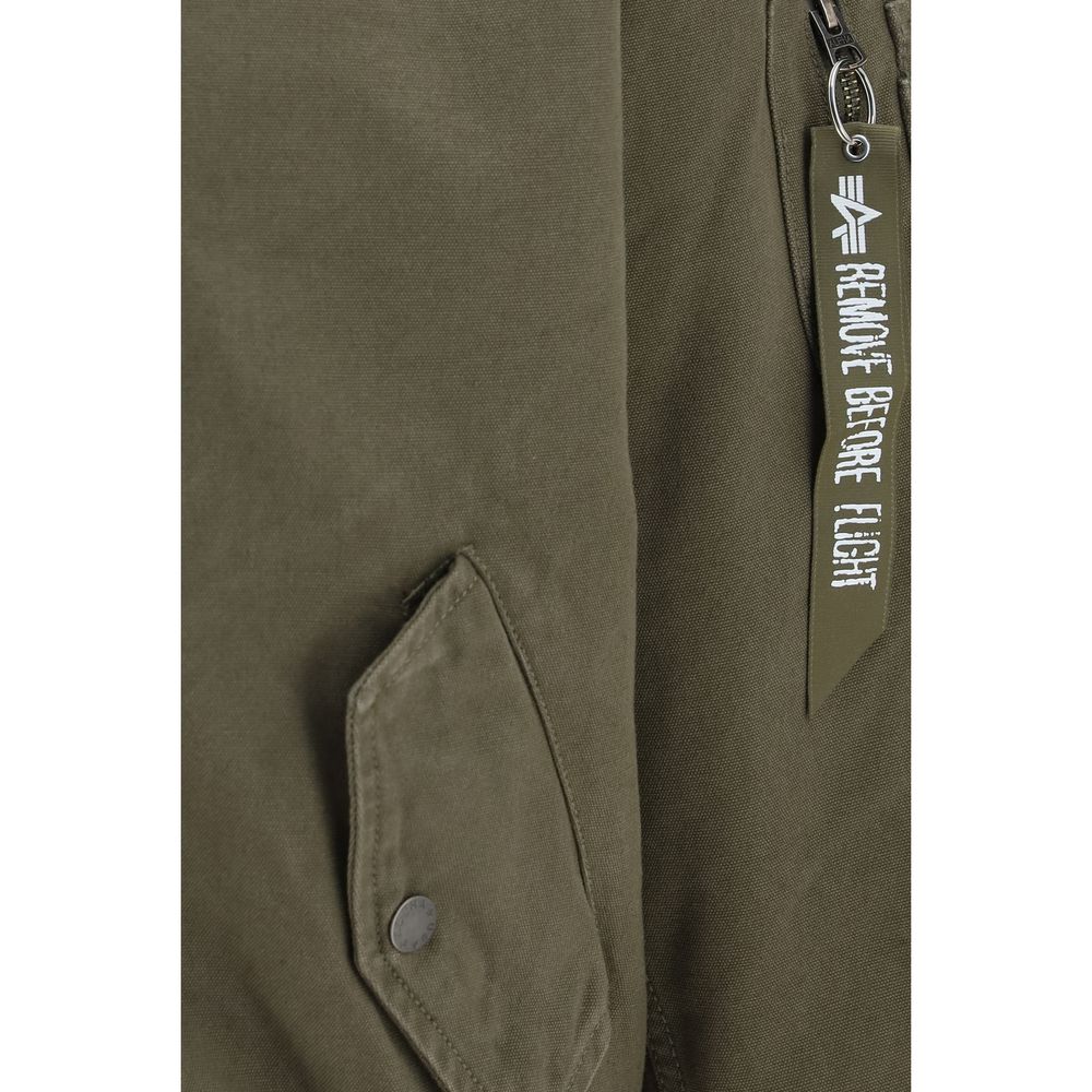 Bicolor Nylon Bomber