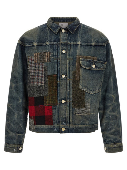 Blue Cotton Denim Jacket