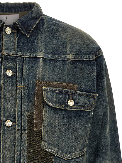 Blue Cotton Denim Jacket