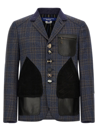 Blue Wool Blazer