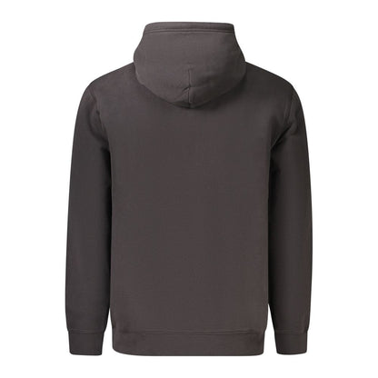 Black Cotton Men's Sweatshirt