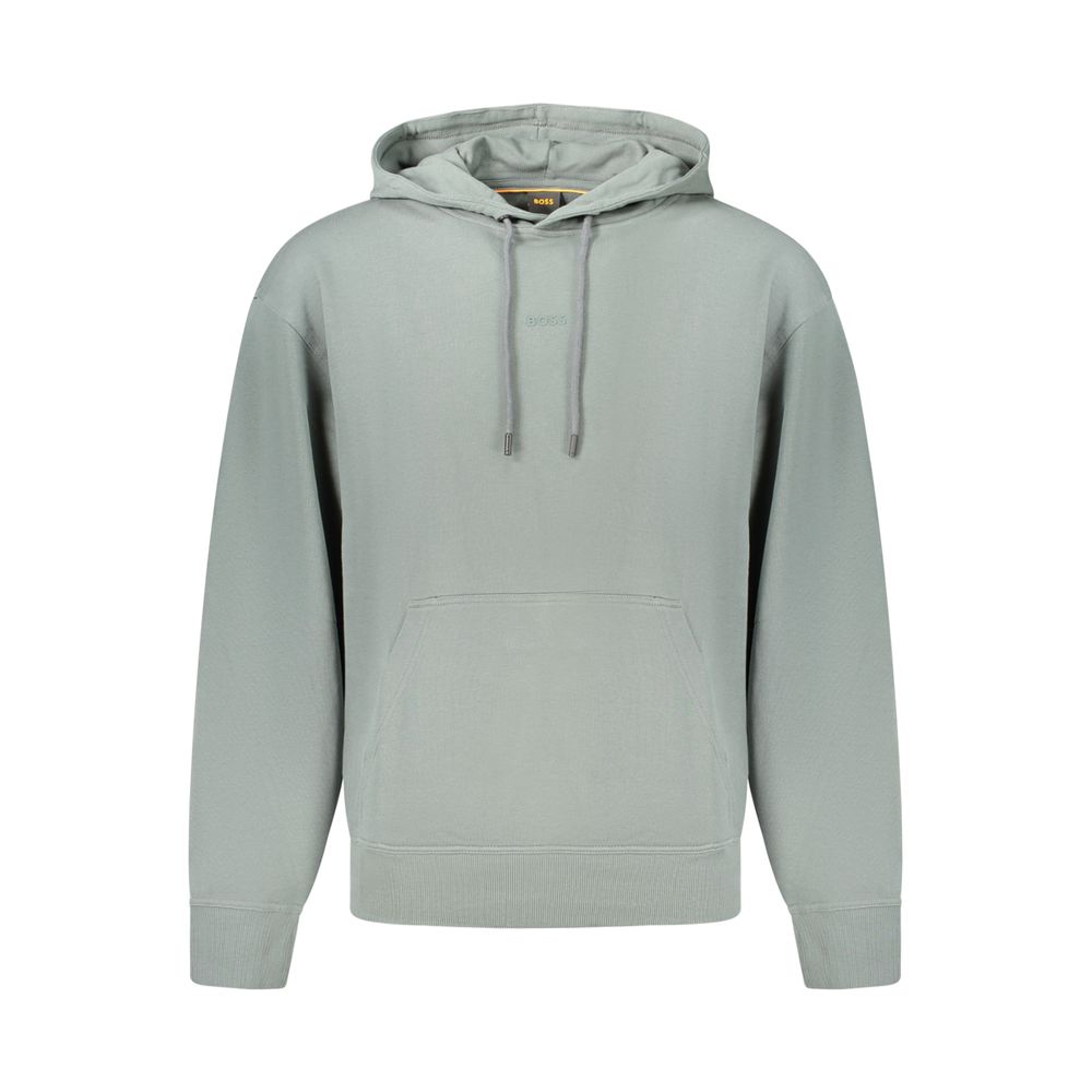 Green Cotton Men's Sweatshirt