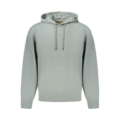 Green Cotton Men's Sweatshirt