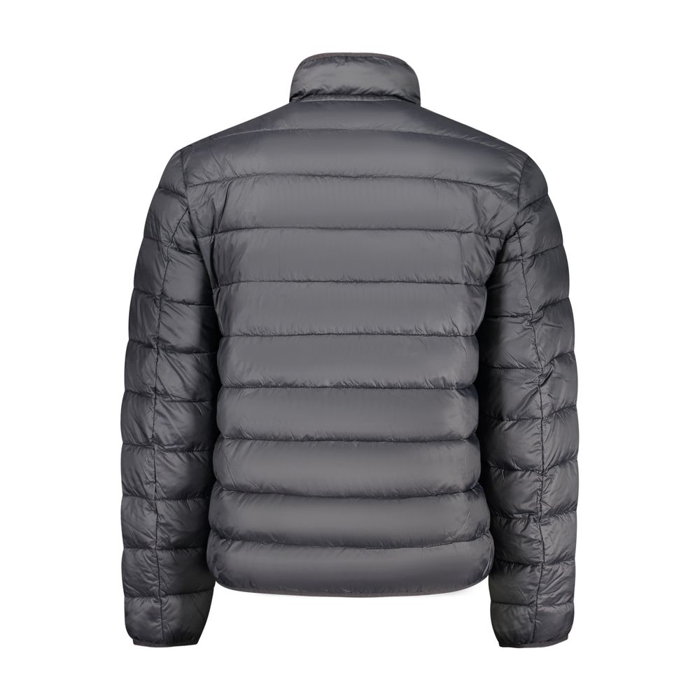 Black Polyamide Men's Jacket