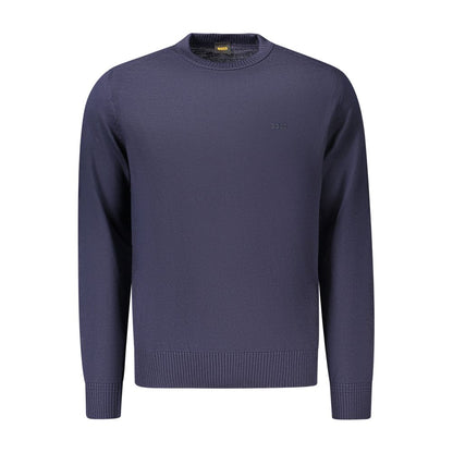 Blue Wool Men's Sweater