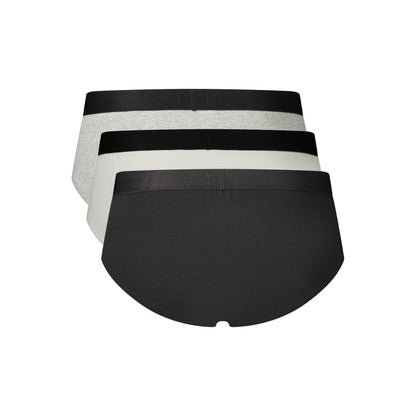Black Cotton Mens Underwear