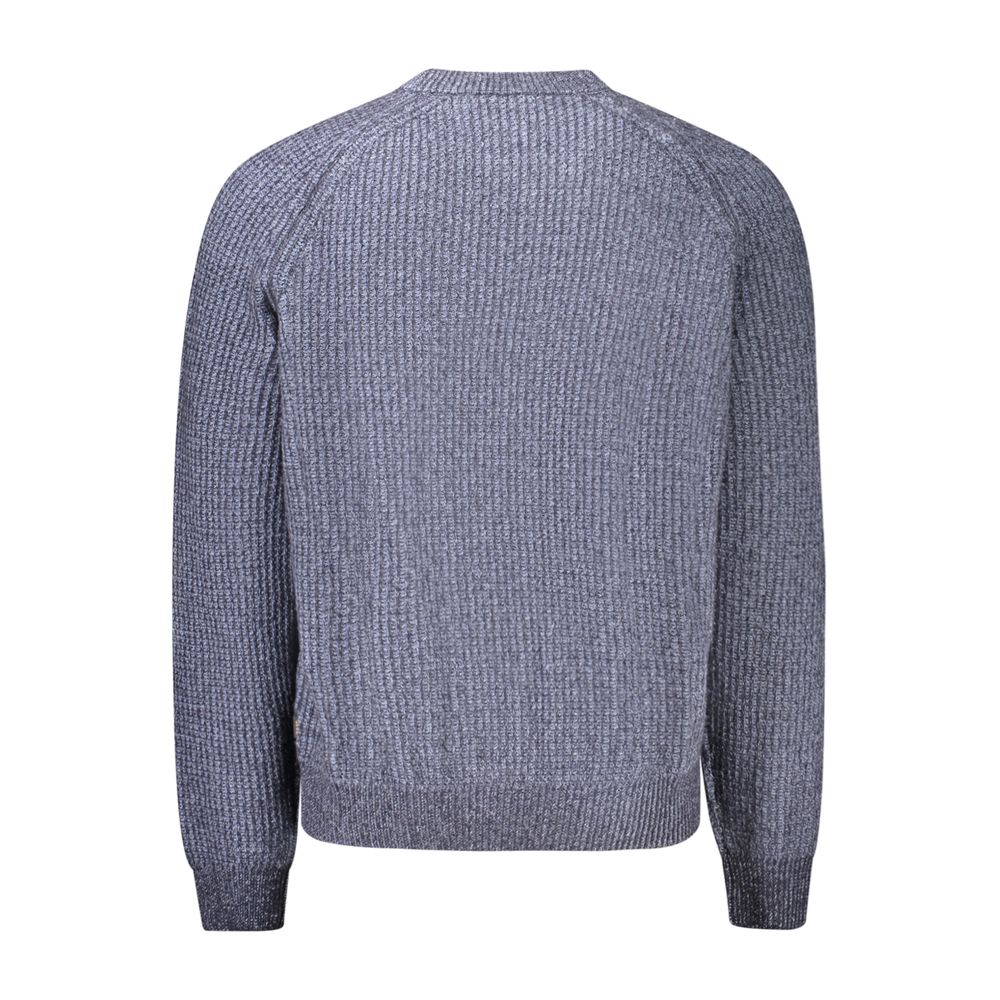 Blue Wool Men's Sweater