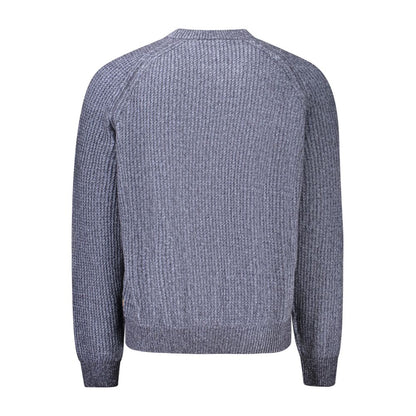 Blue Wool Men's Sweater