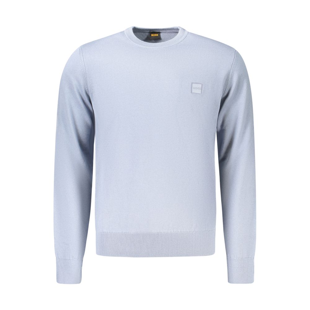 Azzurro Cotton Male Sweater