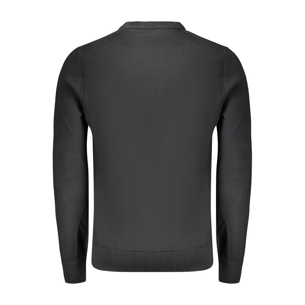 Black Wool Men's Sweater