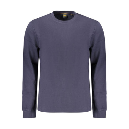 Blue Cotton Mens Shirt