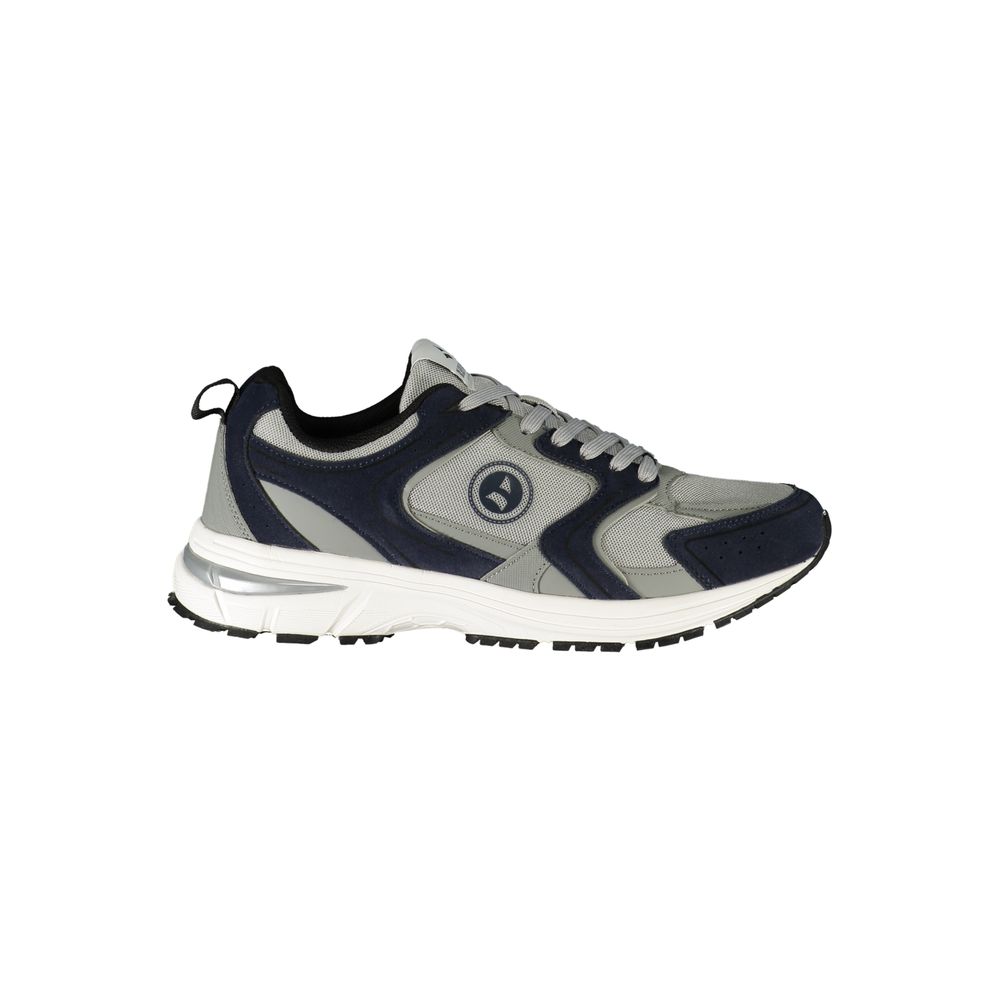 Blue Polyurethane Men's Sneaker