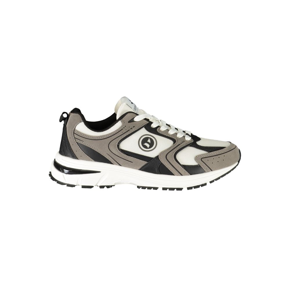 White Polyurethane Men's Sneaker