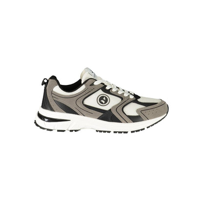 White Polyurethane Men's Sneaker