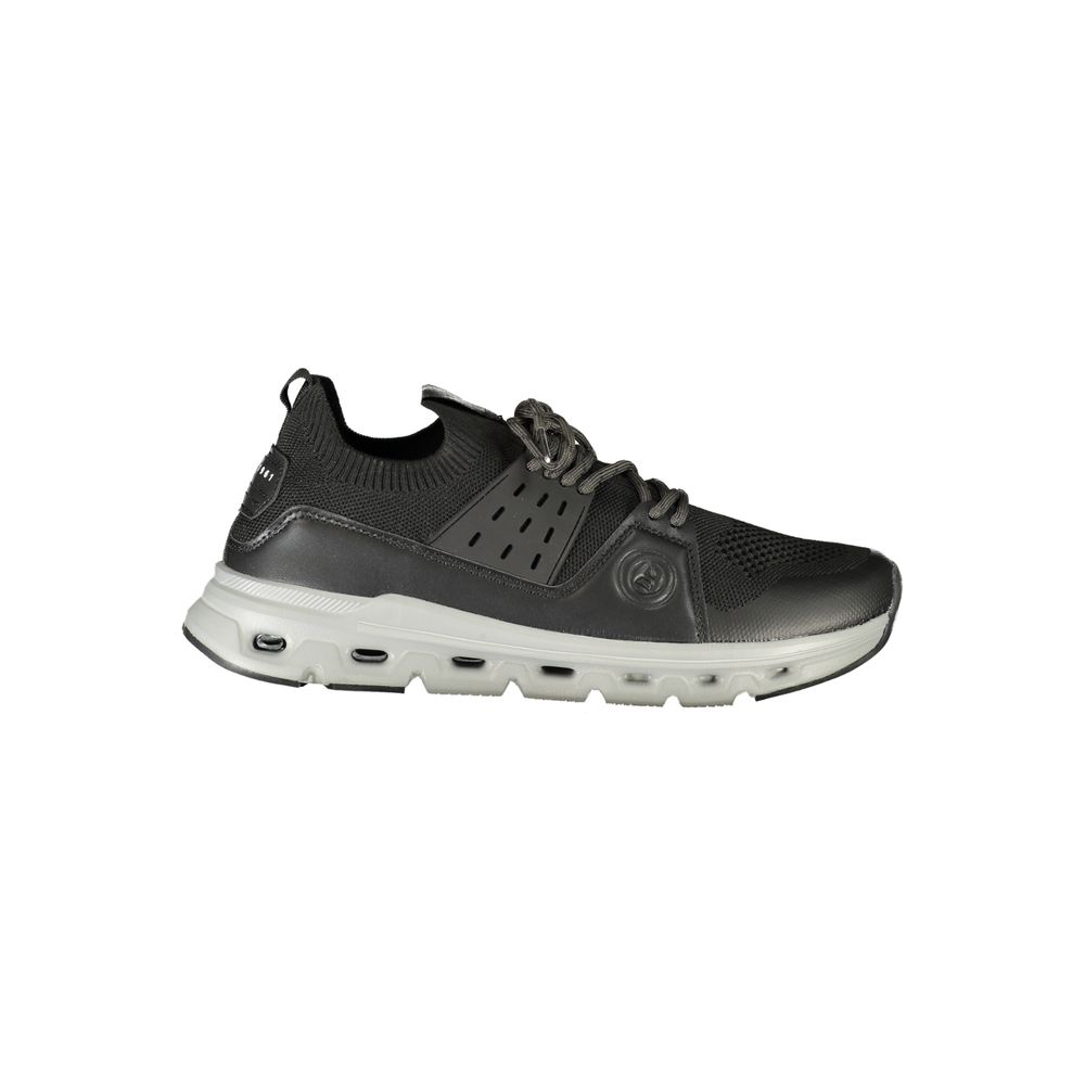 Nero Polyester Men's Sneaker