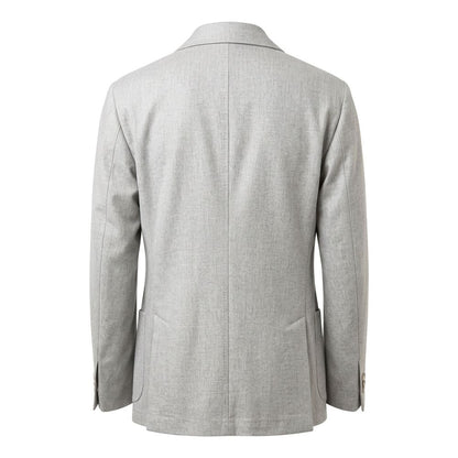 Grey Wool Men Jacket