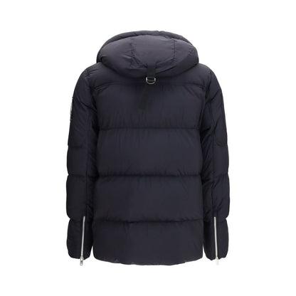 Black Nylon Full-Length Jacket