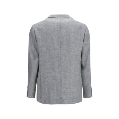 Gray Wool Oves Aries Blazer
