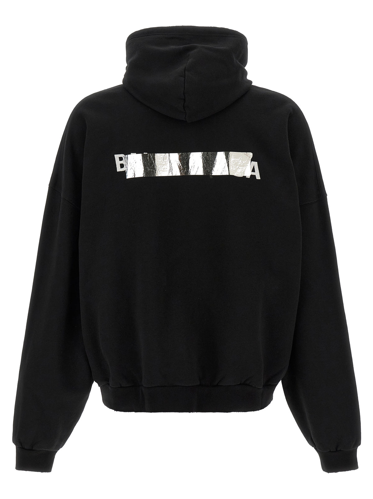 Black Cotton Sweatshirt