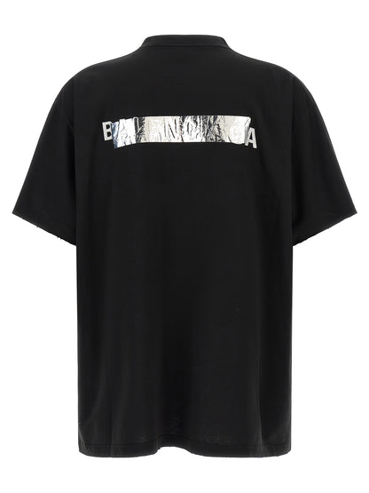 Black Cotton T-Shirt