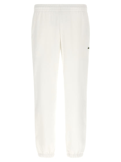 White Cotton Joggers (Workout Pants)