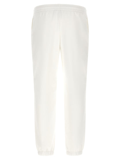 White Cotton Joggers (Workout Pants)