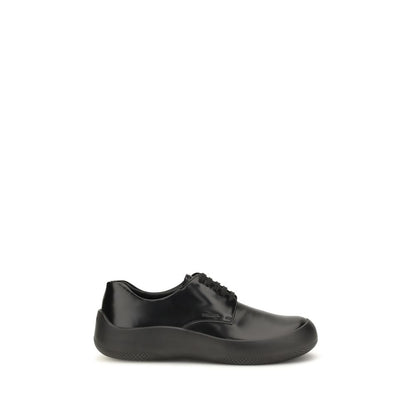 Black Calf Leather Bos Taurus Sneakers