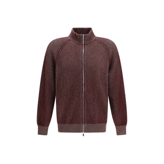 Bordeaux Cashmere Cardigan