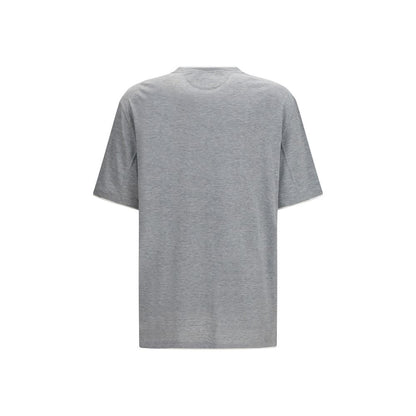 Gray Cotton T-Shirt