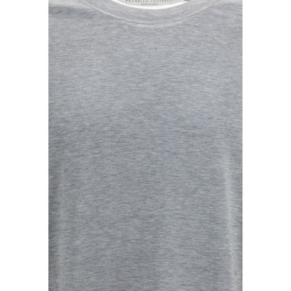 Gray Cotton T-Shirt