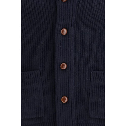 Blue Wool Oves Aries Cardigan