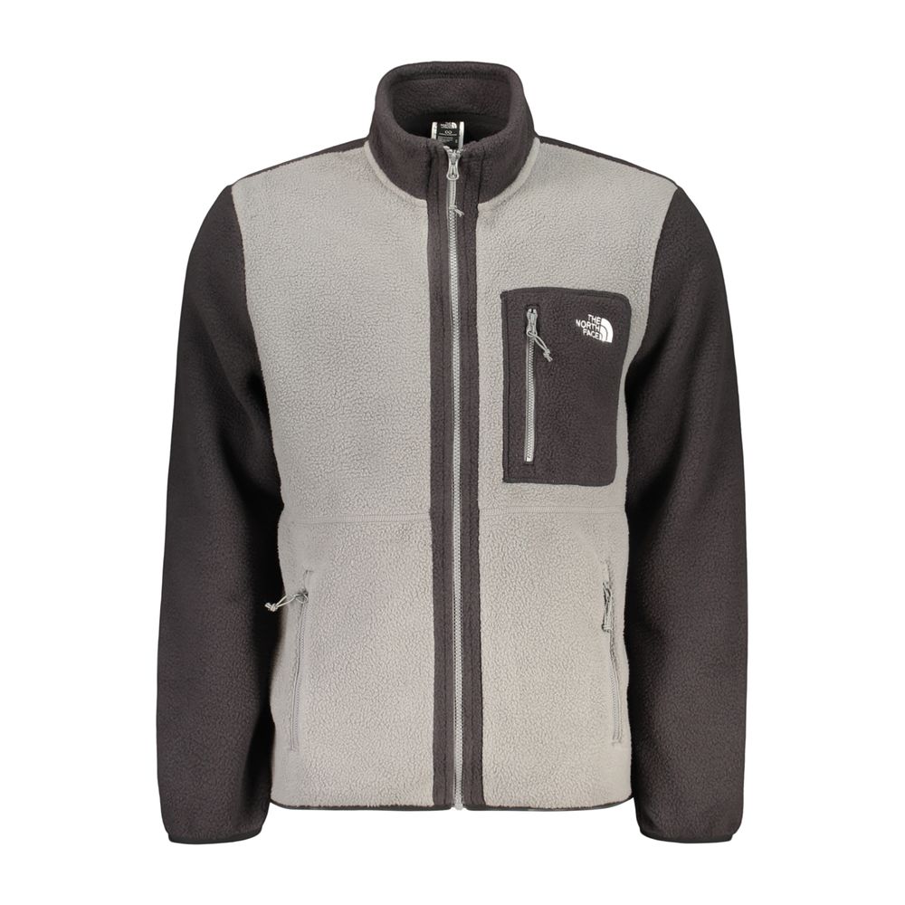 Gray Polyester Men's Sweatshirt
