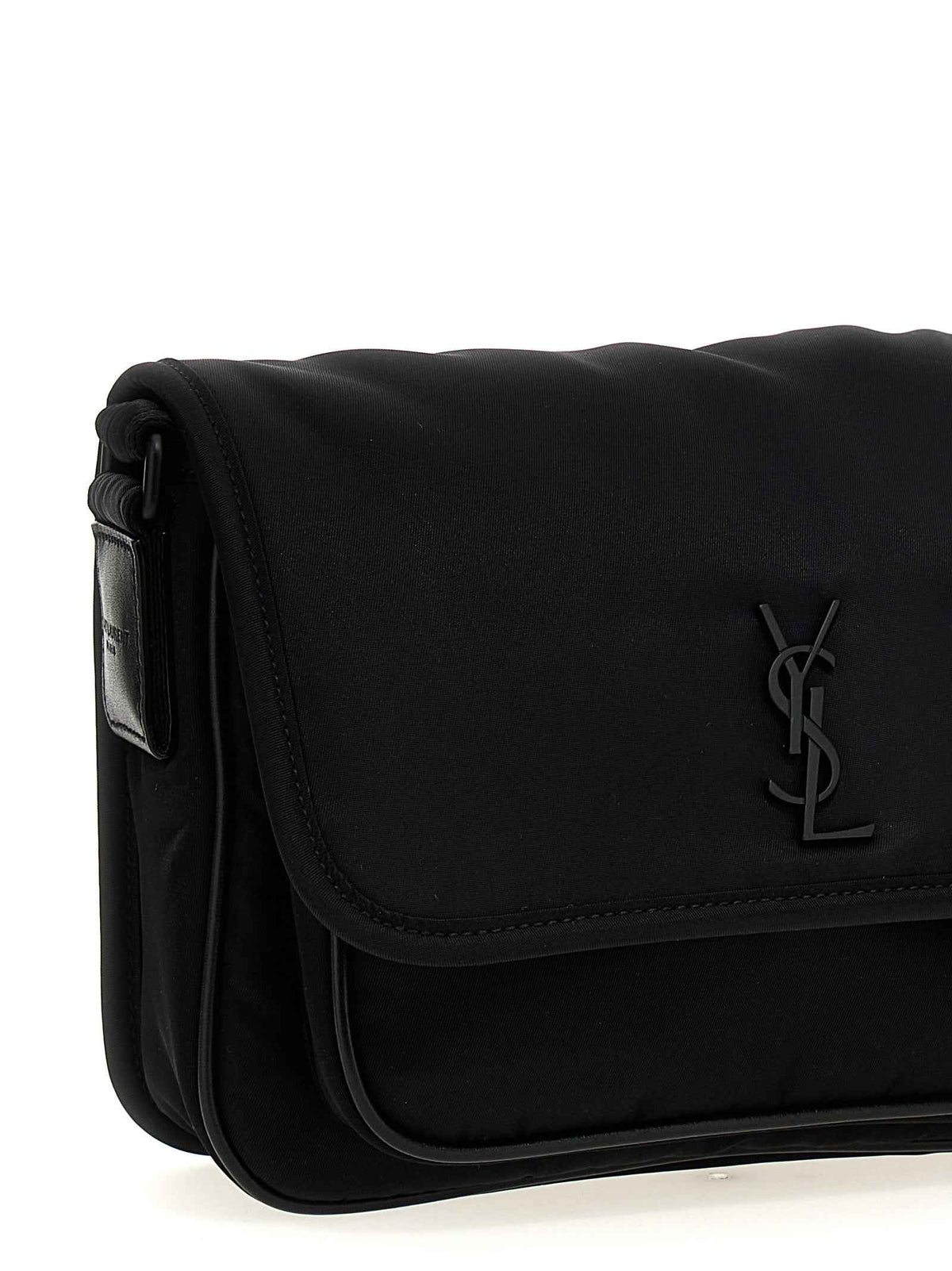 Black Polyamide Crossbody Bag