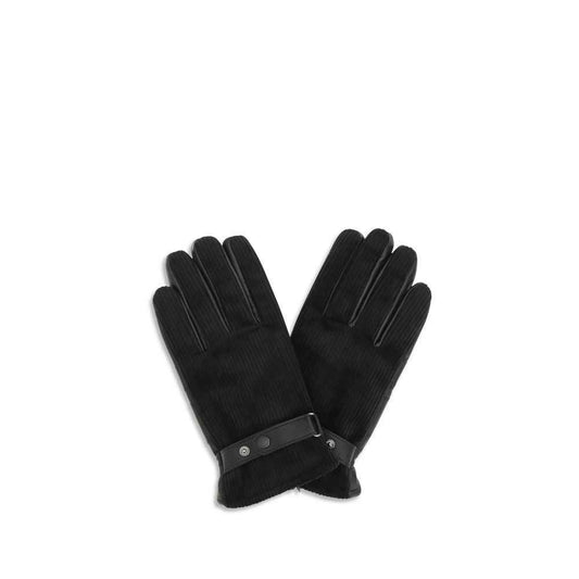 Black Calf Leather Bos Taurus Gloves