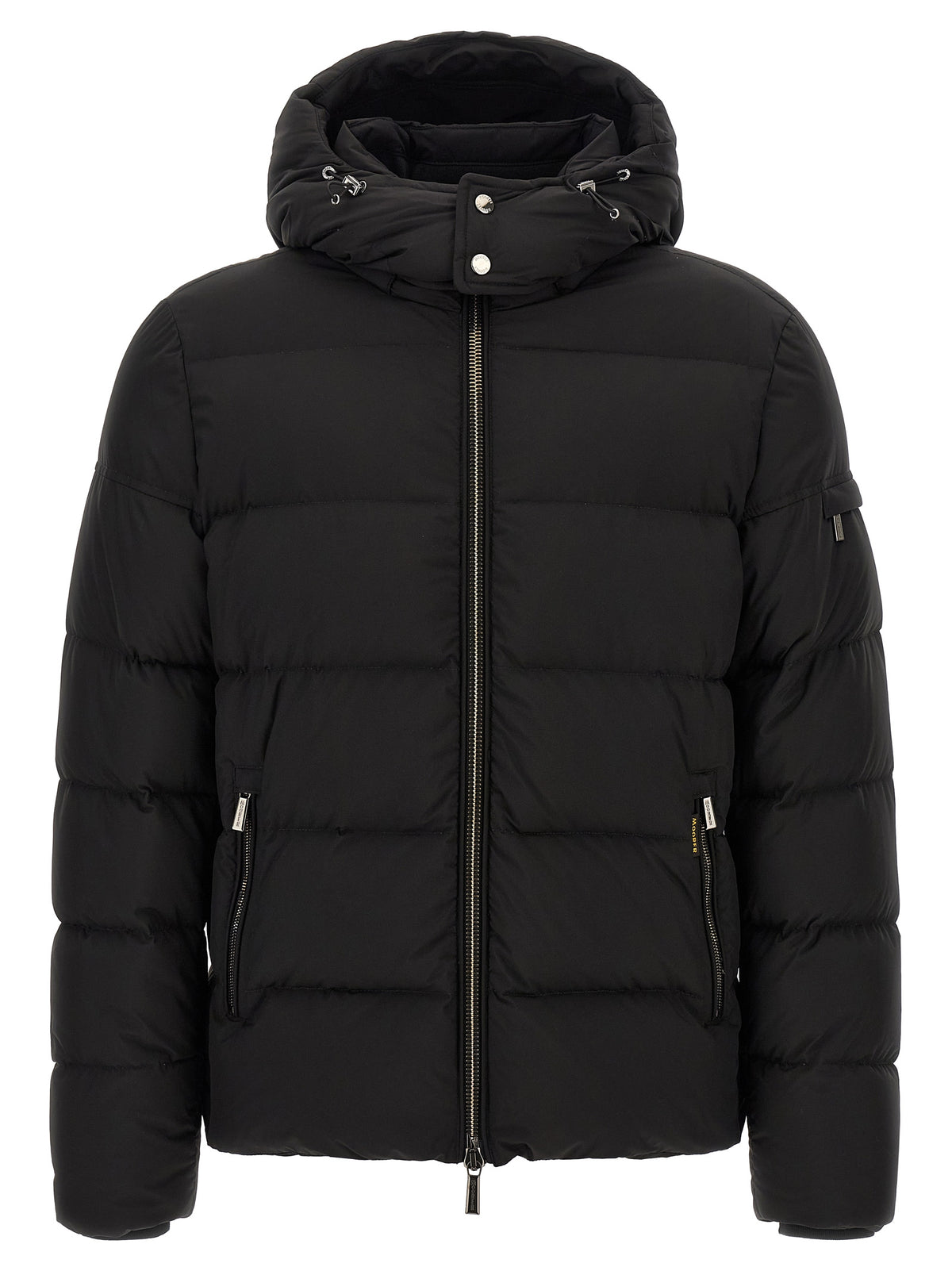 Black Wool Bomber