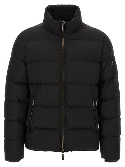 Black Wool Bomber