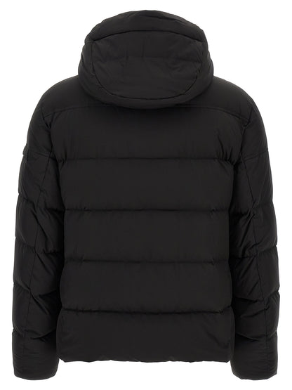 Black Wool Bomber
